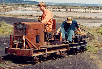 Loco doing a test run