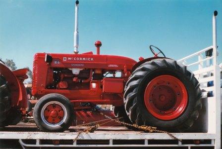 Frist series Geelong W6 on the back of a truck