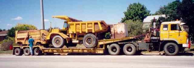 Wabco LW18 dump truck