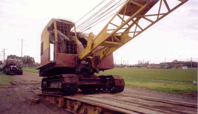 Loading 19RB dragline